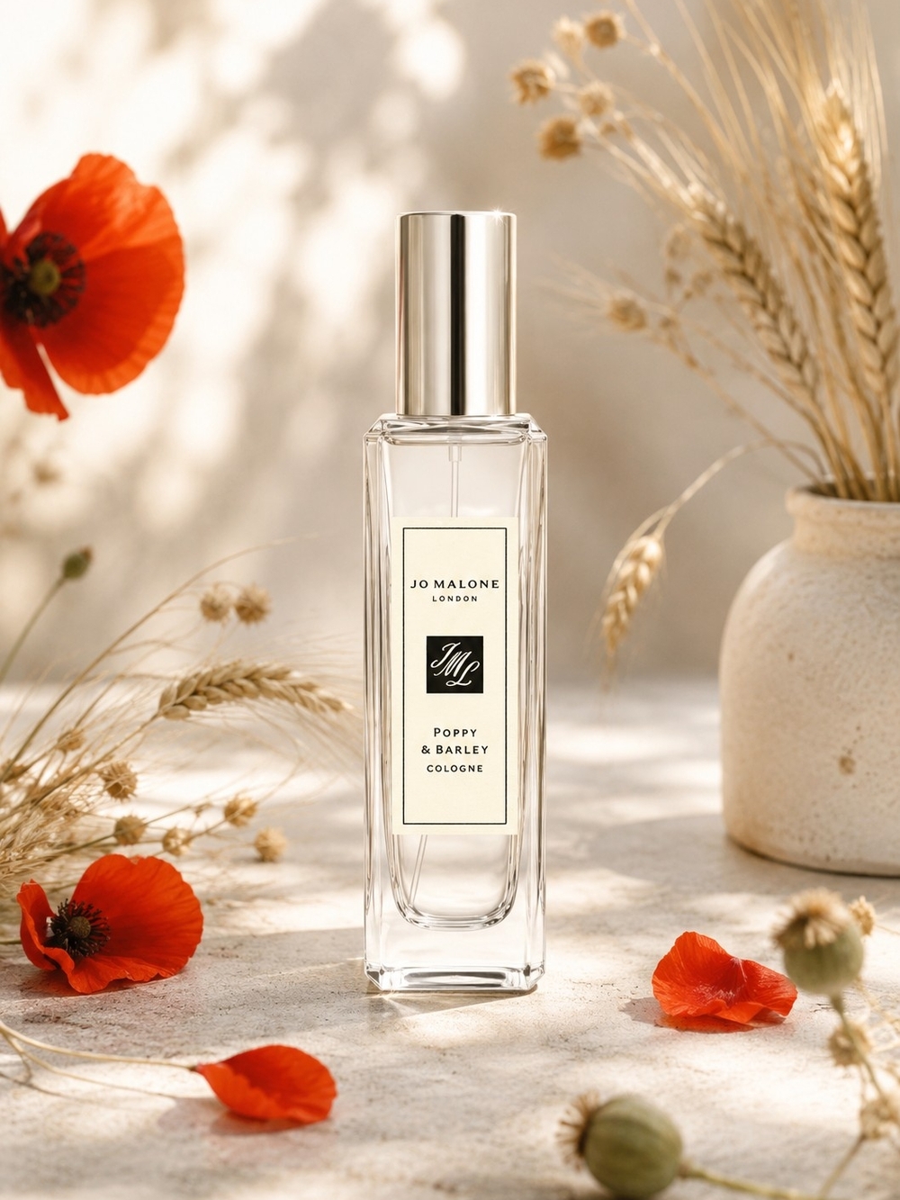 Jo Malone Poppy & Barley 1.0 fl oz 30ml New Authentic No Box